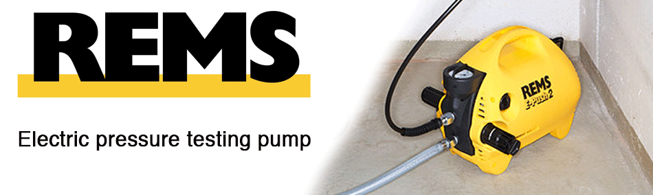 REMS E-Push 2 Elektrikli basınç-test pompası