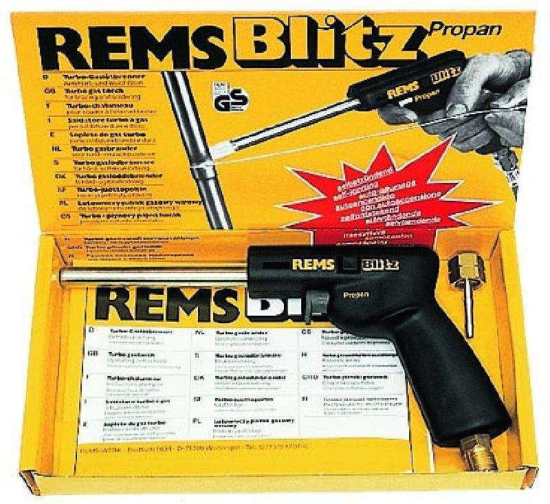 REMS Blitz Propan tipi lehim tabancası-Turbo