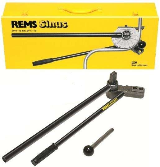 REMS Sinus Basic-Pack El tipi boru bükme tertibatı (bükme, kaydırma parçaları ve bükme spreyi bulunmamaktadır)